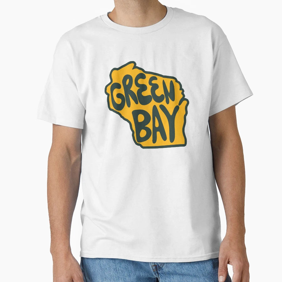 Green Bay Wisconsin Shirts Gifts T-Shirt - Streetwear Style for Adults - T-Shirt, Sweatshirt, Hoodie