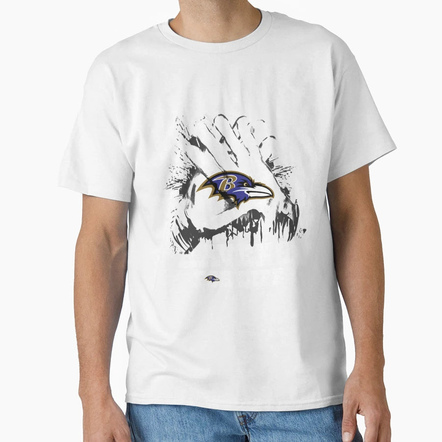 Baltimore Rav Ns 8 T-Shirt - Minimalist Print Unisex - T-Shirt, Sweatshirt, Hoodie