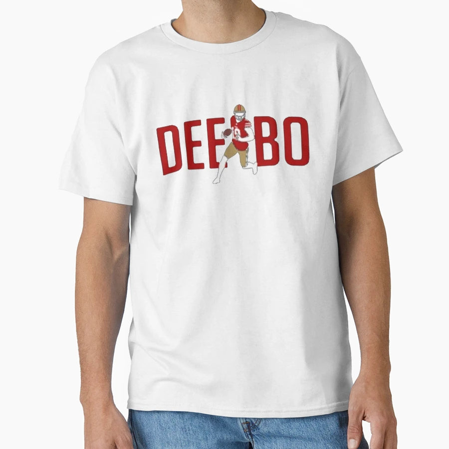 Deebo 19 San Francisco Football T-Shirt - Minimalist Print for Adults - T-Shirt, Sweatshirt, Hoodie