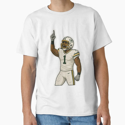 Green Gold Beast Mode Parsons Fan Art T-Shirt - Graphic Print Unisex - T-Shirt, Sweatshirt, Hoodie