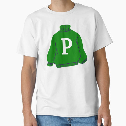 Letter T-Shirt - Minimalist Print Unisex - T-Shirt, Sweatshirt, Hoodie