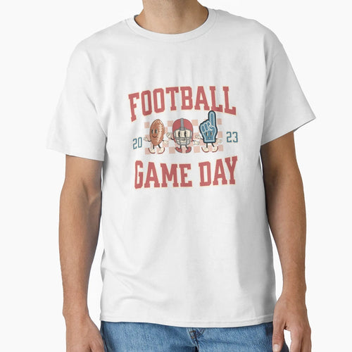 Football Game Day Season T-Shirt - Graphic Print Unisex - T-Shirt, Sweatshirt, Hoodie