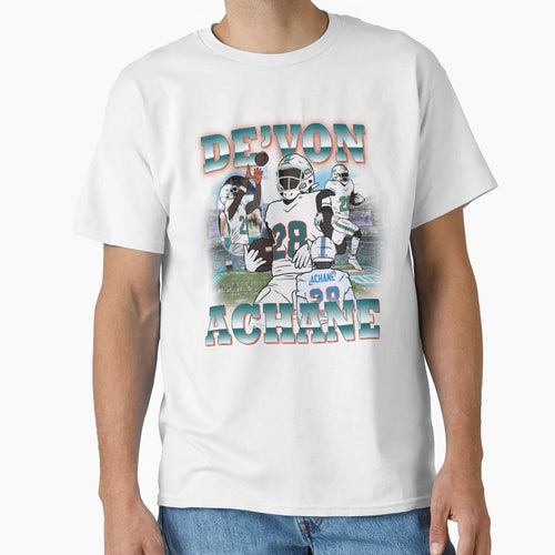 Devon Achane T-Shirt - Trendy Graphic for Adults - T-Shirt, Sweatshirt, Hoodie