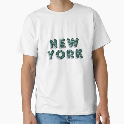 New York T-Shirt - Minimalist Print Unisex - T-Shirt, Sweatshirt, Hoodie