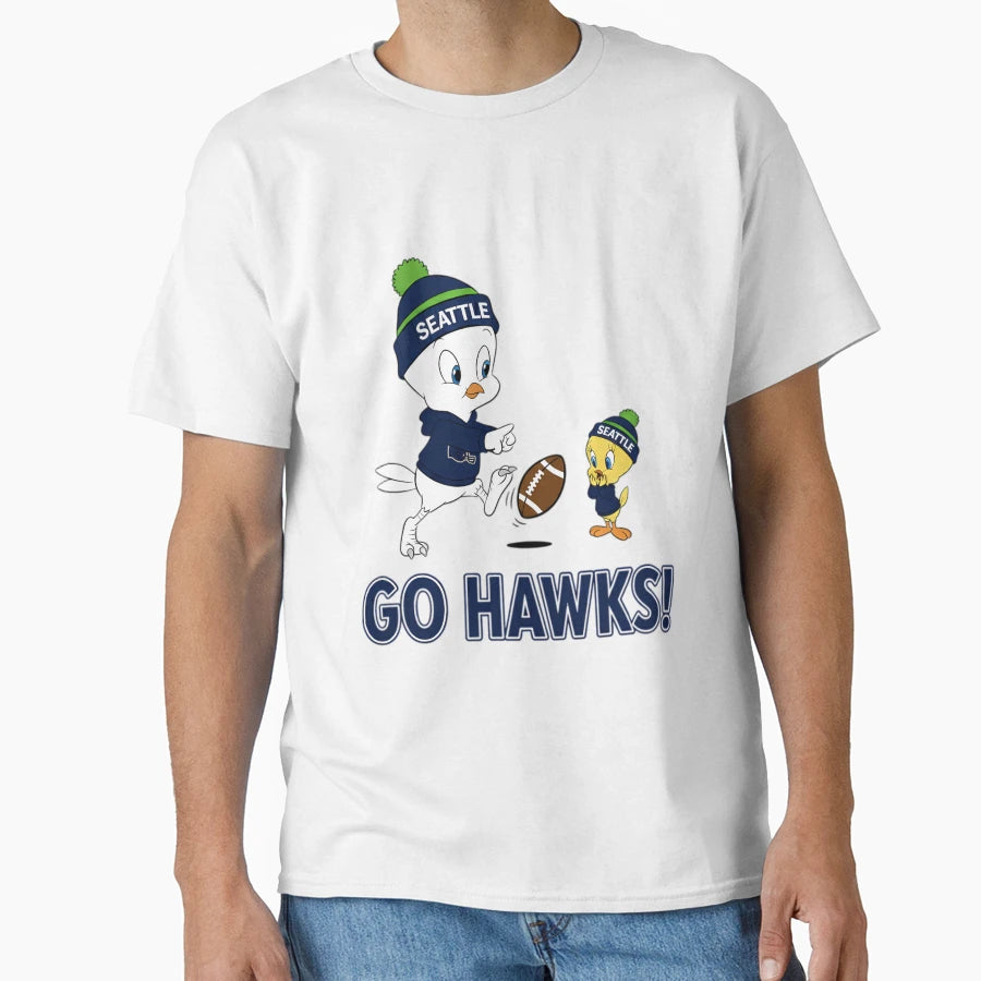 Seattle Seawaks Seawaks T-Shirt - Custom Art Print for Adults - T-Shirt, Sweatshirt, Hoodie