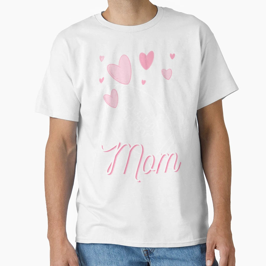 Heart And Football Mom T-Shirt - Novelty Apparel Unisex - T-Shirt, Sweatshirt, Hoodie