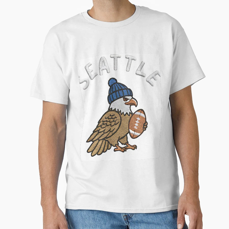 Champions Du Super Bowl Lx Des Seahawks T-Shirt - Streetwear Style Unisex - T-Shirt, Sweatshirt, Hoodie