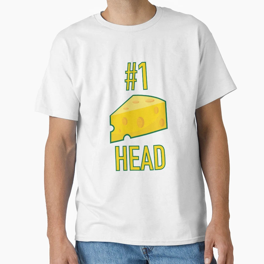 1 Cheesehead T-Shirt - Aesthetic Graphic for Adults - T-Shirt, Sweatshirt, Hoodie