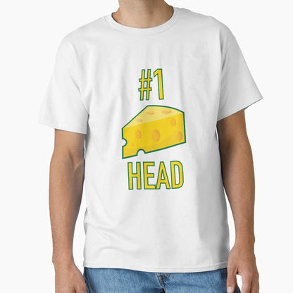 1 Cheesehead T-Shirt - Aesthetic Graphic for Adults - T-Shirt, Sweatshirt, Hoodie