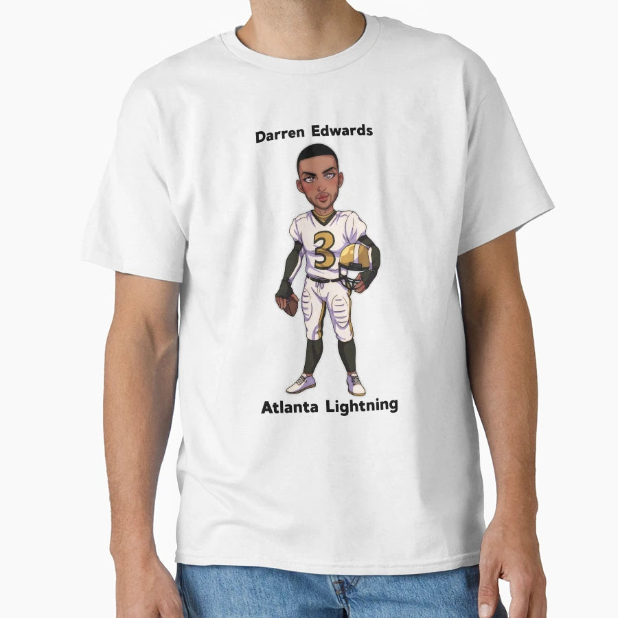 Darren End Zone T-Shirt - Custom Art Print Unisex - T-Shirt, Sweatshirt, Hoodie
