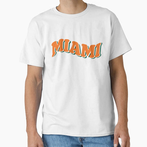 University Miami T-Shirt - Graphic Print Unisex - T-Shirt, Sweatshirt, Hoodie
