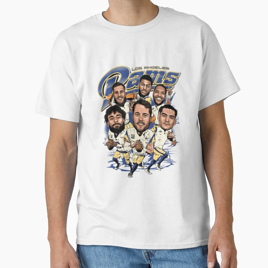 Los Angeles Rams Football Team T-Shirt - Casual Everyday Wear Unisex - T-Shirt, Sweatshirt, Hoodie