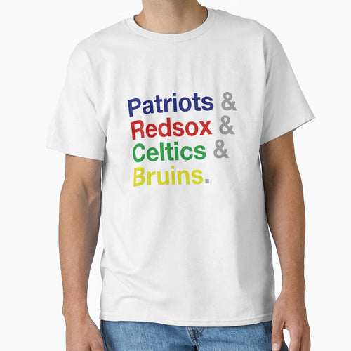 Boston Sports T-Shirt - Unique Graphic Unisex - T-Shirt, Sweatshirt, Hoodie