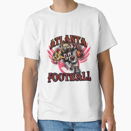 Atlanta Football T-Shirt - Novelty Apparel for Adults - T-Shirt, Sweatshirt, Hoodie