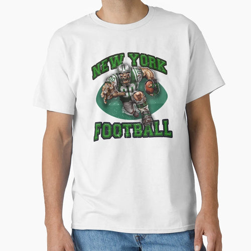 New York Football Detroit Football T-Shirt - Novelty Apparel for Adults - T-Shirt, Sweatshirt, Hoodie