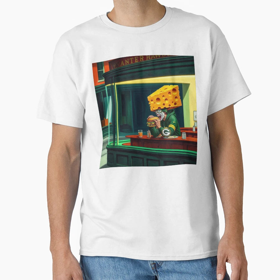 Cheese Head Nation T-Shirt - Unique Graphic Unisex - T-Shirt, Sweatshirt, Hoodie