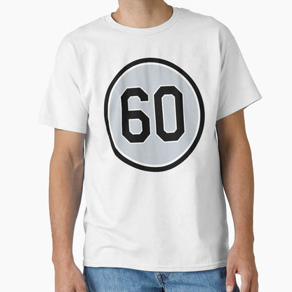 Dallas Keuchel 60 Jersey Number T-Shirt - Trendy Graphic Men Women - T-Shirt, Sweatshirt, Hoodie
