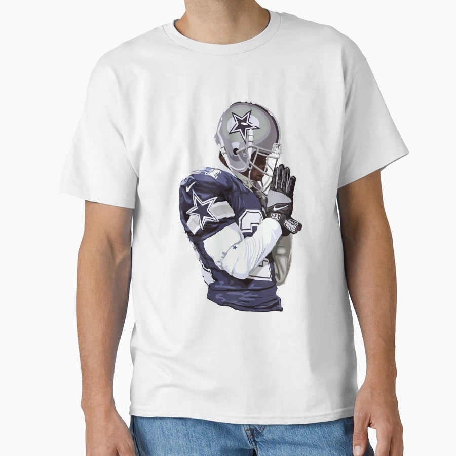 Deion Sanders T-Shirt - Custom Art Print Unisex - T-Shirt, Sweatshirt, Hoodie