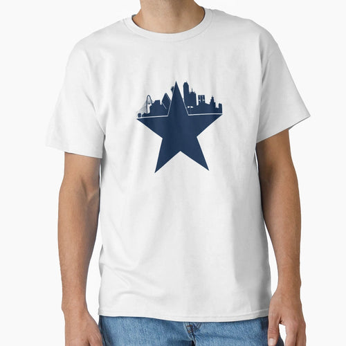 Dallas T-Shirt - Custom Art Print Men Women - T-Shirt, Sweatshirt, Hoodie