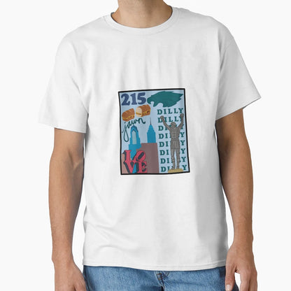 Philadelphia T-Shirt - Trendy Graphic Unisex - T-Shirt, Sweatshirt, Hoodie