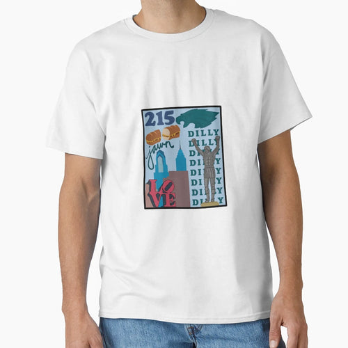 Philadelphia T-Shirt - Trendy Graphic Unisex - T-Shirt, Sweatshirt, Hoodie