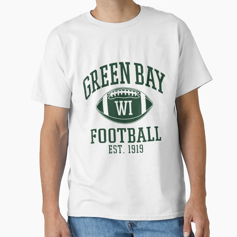 Green Bay Wisconsin Gift T-Shirt - Trendy Graphic Unisex - T-Shirt, Sweatshirt, Hoodie