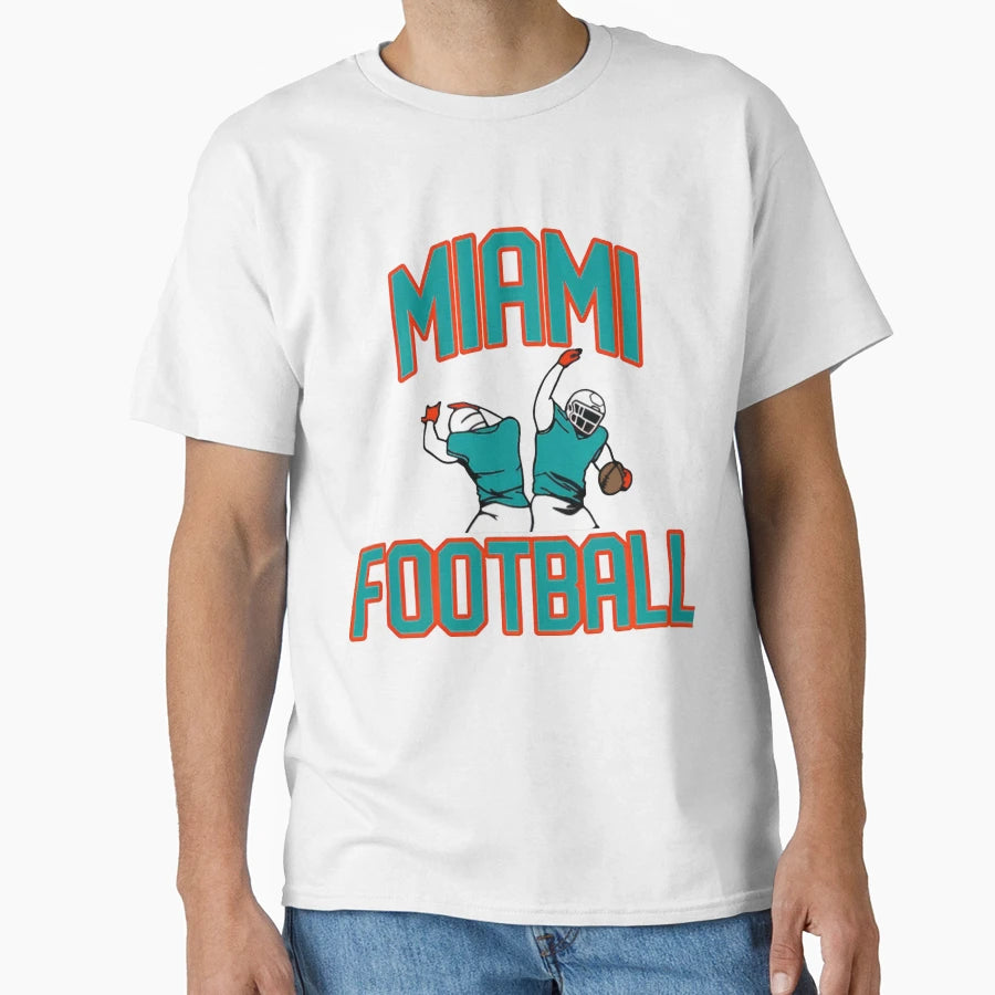 Football Miami Dolphins T-Shirt - Unique Graphic Unisex - T-Shirt, Sweatshirt, Hoodie