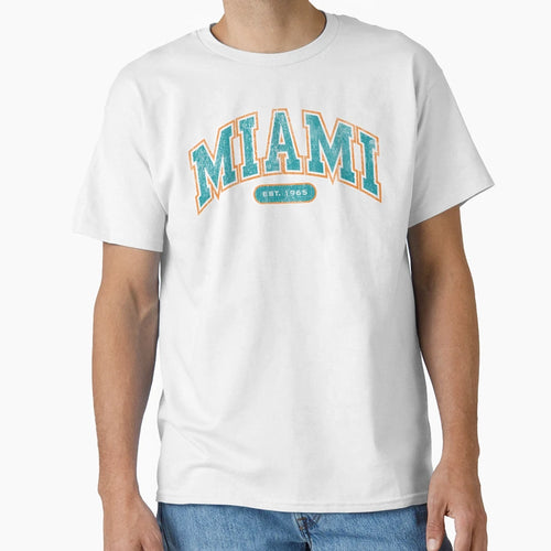 Miami T-Shirt - Unique Graphic Unisex - T-Shirt, Sweatshirt, Hoodie