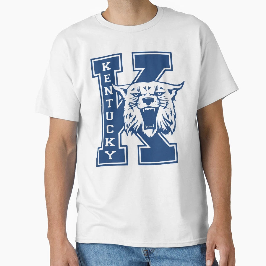 Uky Logo College T-Shirt - Novelty Apparel for Adults - T-Shirt, Sweatshirt, Hoodie