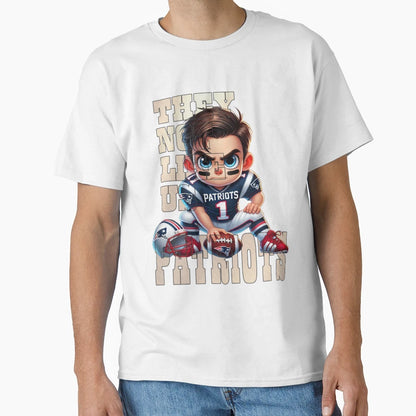 New England Patriots They Not Like Us T-Shirt - Novelty Apparel for Adults - T-Shirt, Sweatshirt, Hoodie