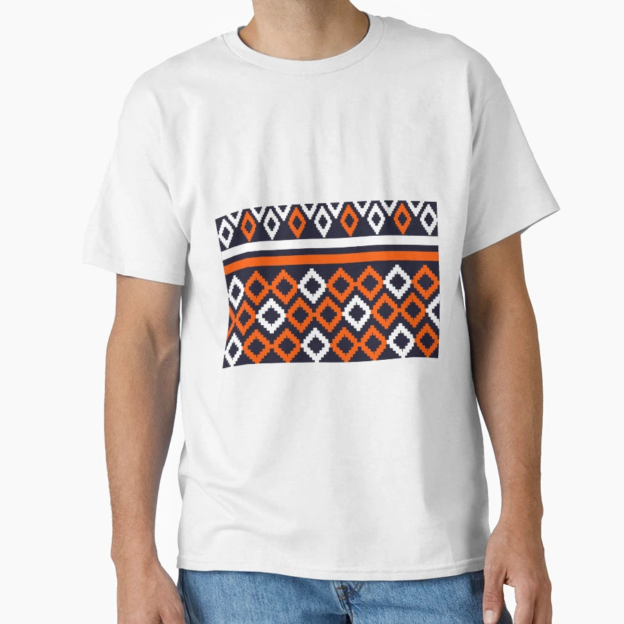 Ethnic Fabric Pattern T-Shirt - Aesthetic Graphic Unisex - T-Shirt, Sweatshirt, Hoodie