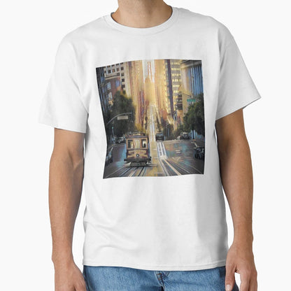 San Francisco View T-Shirt - Casual Everyday Wear Men Women - T-Shirt, Sweatshirt, Hoodie