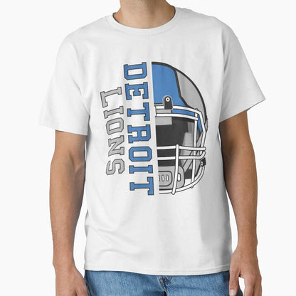 Football Detroit Lions T-Shirt - Novelty Apparel for Adults - T-Shirt, Sweatshirt, Hoodie