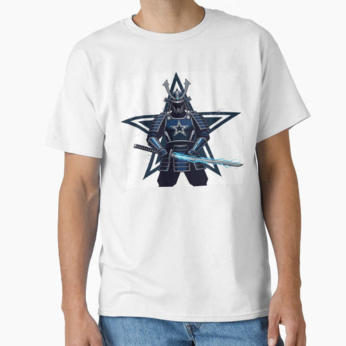 Cowboys Star Samurai Warrior T-Shirt - Unique Graphic Men Women - T-Shirt, Sweatshirt, Hoodie