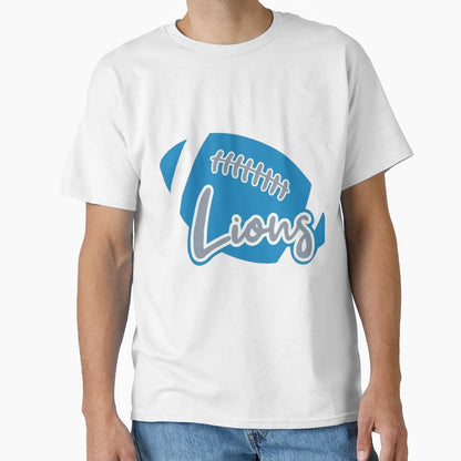 Football Detroit Lions T-Shirt - Novelty Apparel Unisex - T-Shirt, Sweatshirt, Hoodie