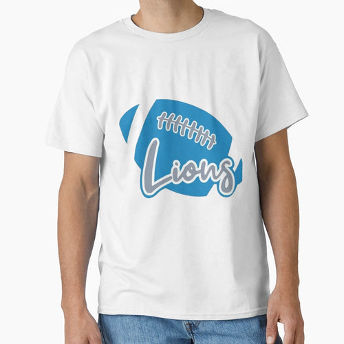 Football Detroit Lions T-Shirt - Novelty Apparel Unisex - T-Shirt, Sweatshirt, Hoodie