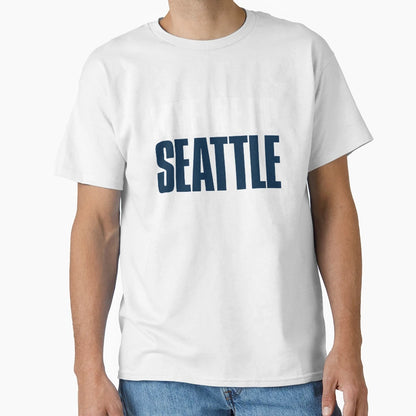 Here We Go Seattle Fan T-Shirt - Graphic Print Unisex - T-Shirt, Sweatshirt, Hoodie