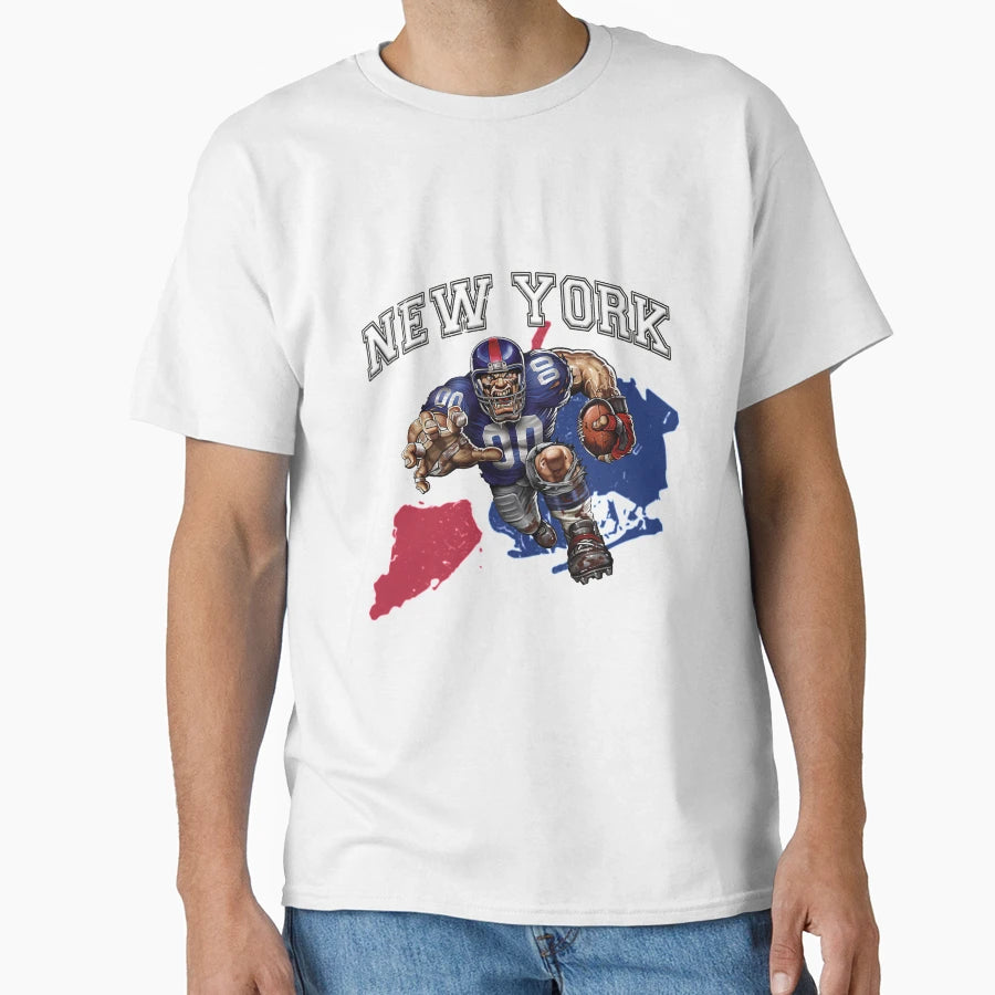 New York Football T-Shirt - Unique Graphic Men Women - T-Shirt, Sweatshirt, Hoodie