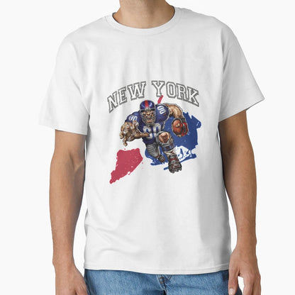 New York Football T-Shirt - Unique Graphic Men Women - T-Shirt, Sweatshirt, Hoodie