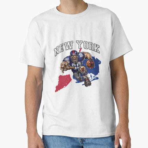 New York Football T-Shirt - Unique Graphic Men Women - T-Shirt, Sweatshirt, Hoodie