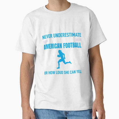 American Football Mom T-Shirt - Aesthetic Graphic for Adults - T-Shirt, Sweatshirt, Hoodie