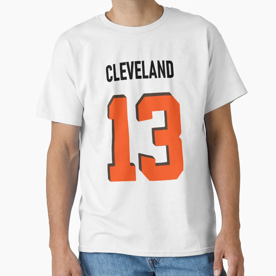 Beckhaam Jrs Cleveland 13 T-Shirt - Custom Art Print for Adults - T-Shirt, Sweatshirt, Hoodie