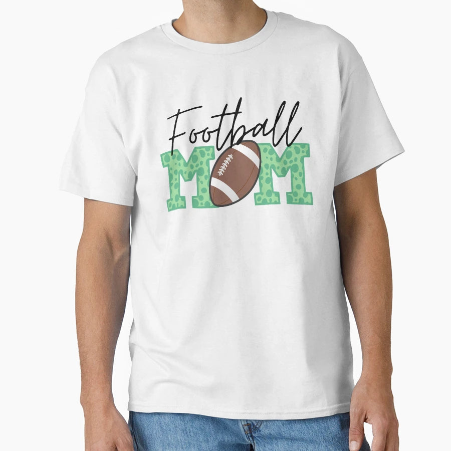 Football Mom T-Shirt - Minimalist Print for Adults - T-Shirt, Sweatshirt, Hoodie