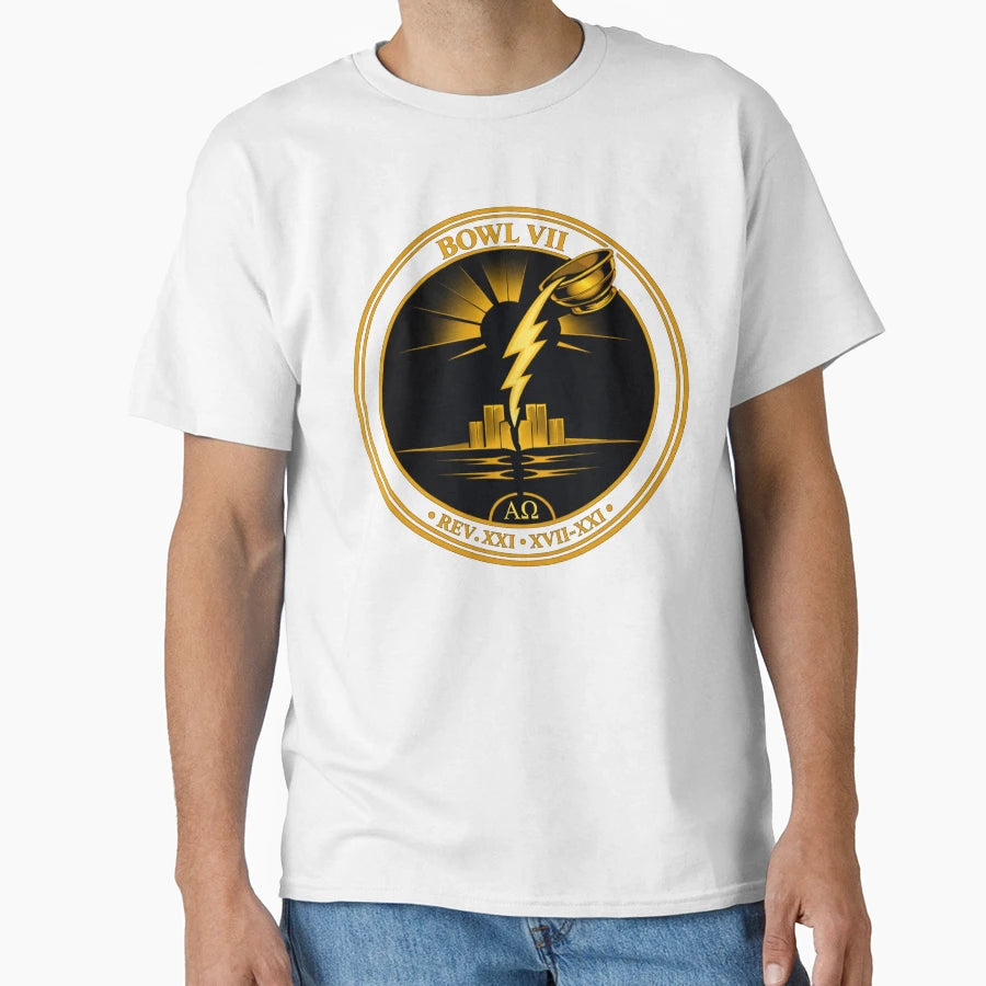 Bowl Vii It Is Done Rev 16 17 21 T-Shirt - Trendy Graphic Men Women - T-Shirt, Sweatshirt, Hoodie