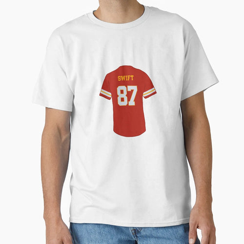 Swift Chiefs Jersey 87 T-Shirt - Unique Graphic for Adults - T-Shirt, Sweatshirt, Hoodie