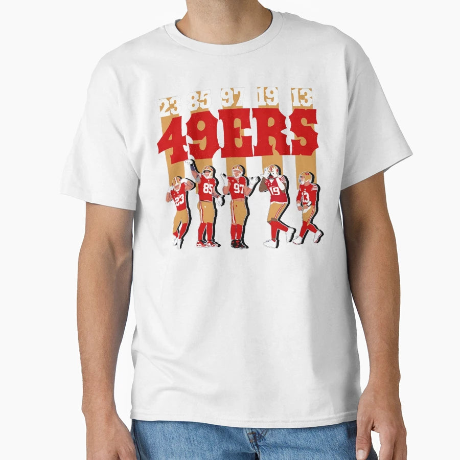 49Ers American Football T-Shirt - Novelty Apparel Unisex - T-Shirt, Sweatshirt, Hoodie