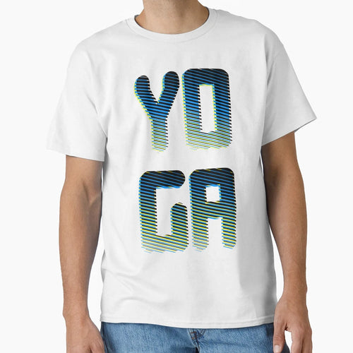 Simple Yoga T-Shirt - Graphic Print Unisex - T-Shirt, Sweatshirt, Hoodie