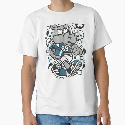 Rhino Football Rhino Football T-Shirt - Casual Everyday Wear Unisex - T-Shirt, Sweatshirt, Hoodie
