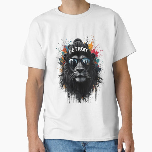 Detroit City T-Shirt - Minimalist Print for Adults - T-Shirt, Sweatshirt, Hoodie