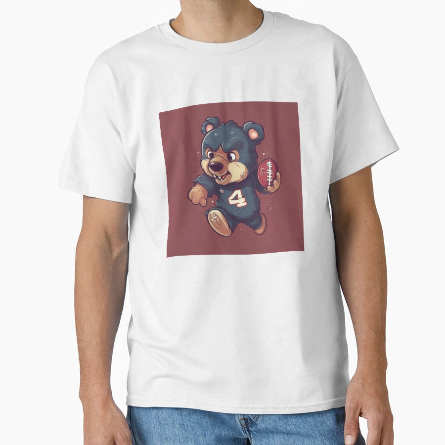 Nfl Bear Bolt T-Shirt - Casual Everyday Wear for Adults - T-Shirt, Sweatshirt, Hoodie